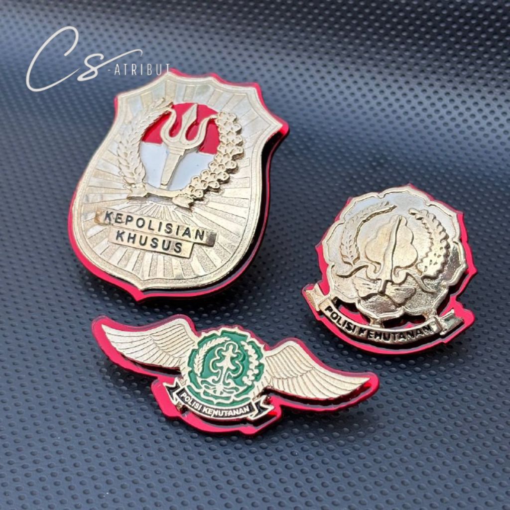 Pin Wing Polhut / Kewenangan Polisi Kehutanan / Tanjab Polhut / kewenangan polsus Premium Terbaru