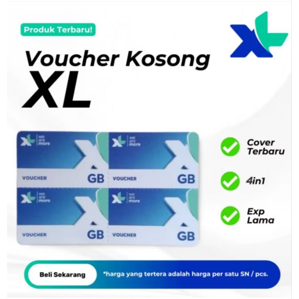 Voucher Kosong XL