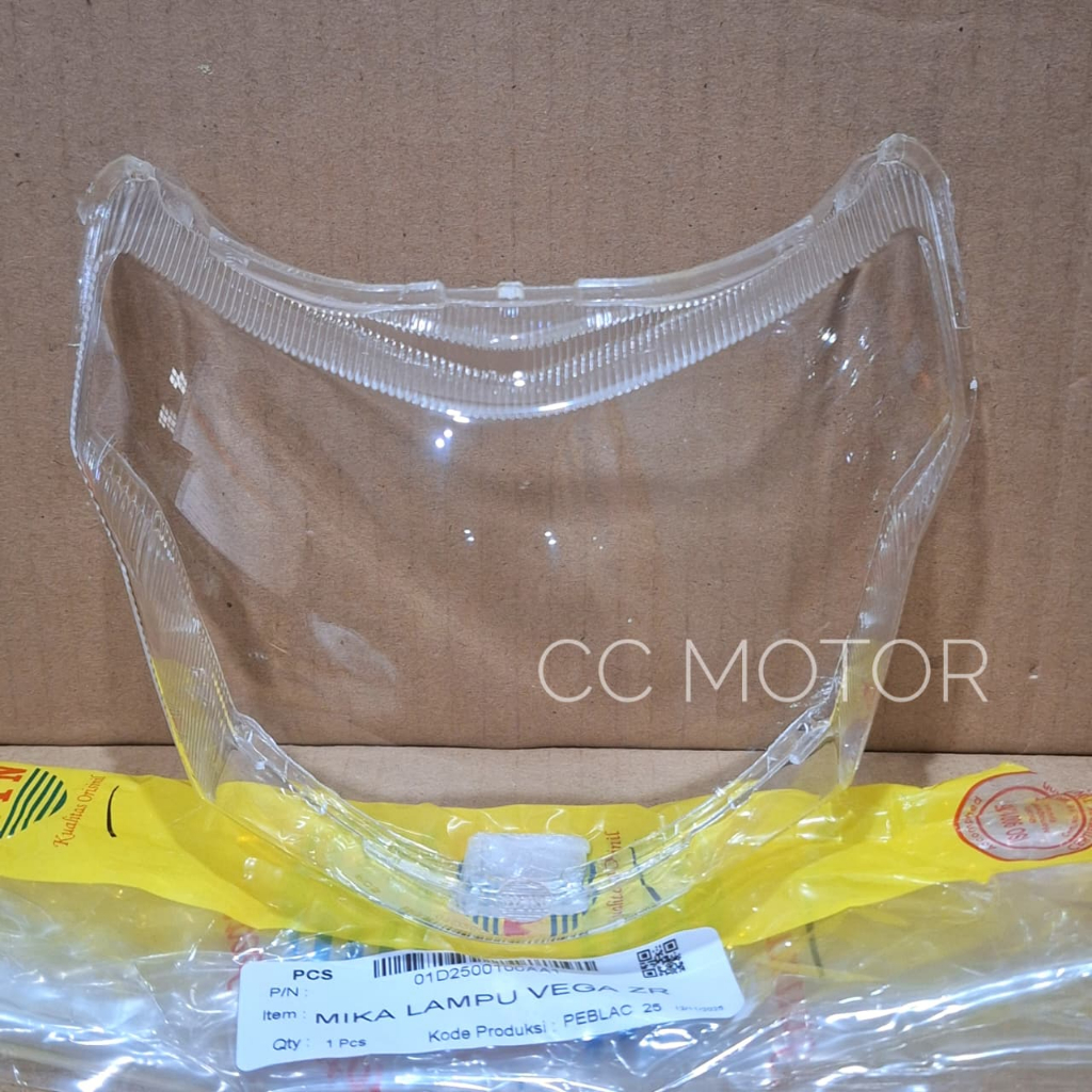 WIN Mika Kaca Lampu Depan Vega ZR  / Mika Lampu Depan Vega ZR  / Mika Reflektor Vega ZR