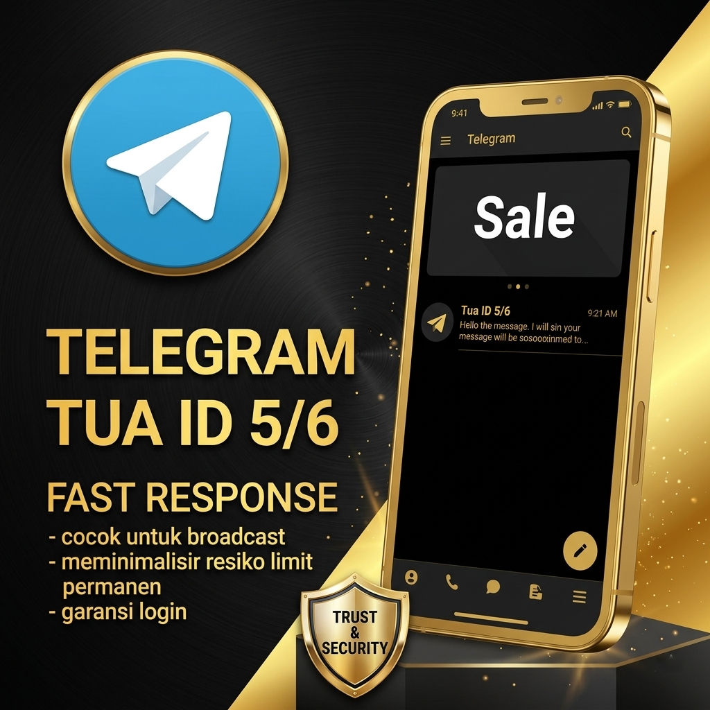 Akun Telegram Tua (ID 5 dan 6) – Aman Spam | tahun lama | Siap Pakai | Non-Flood | High Trust BERGAR