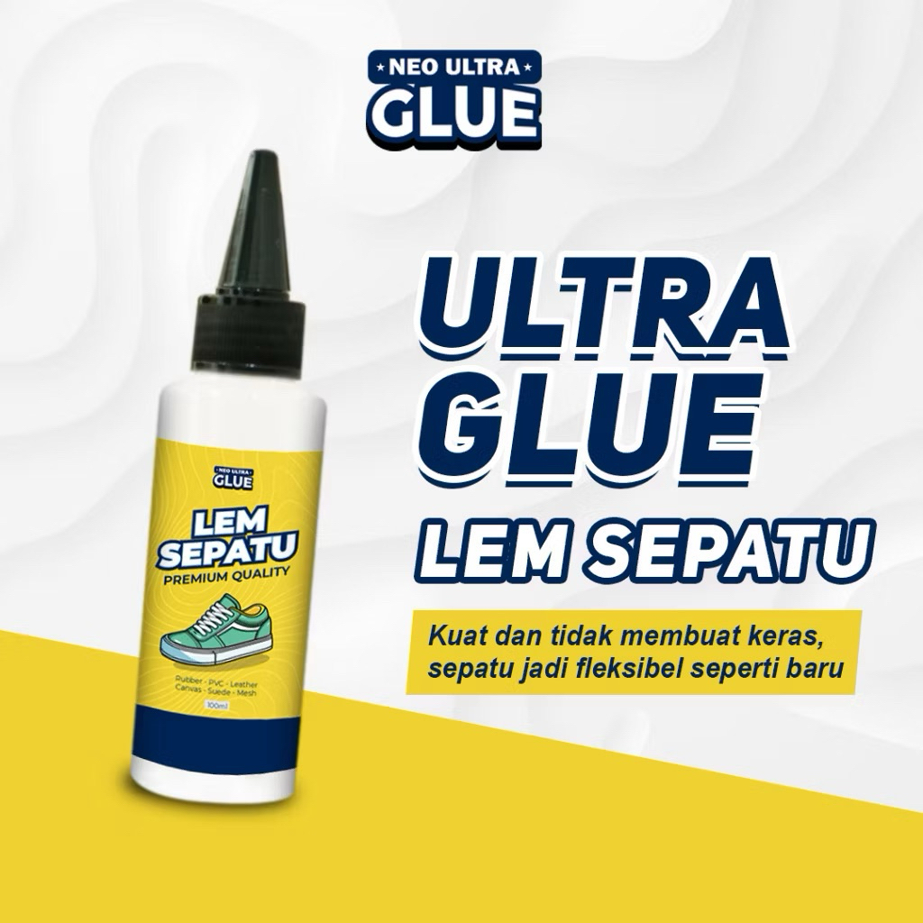 Ultra glue Lem perekat sepatu dan sendal