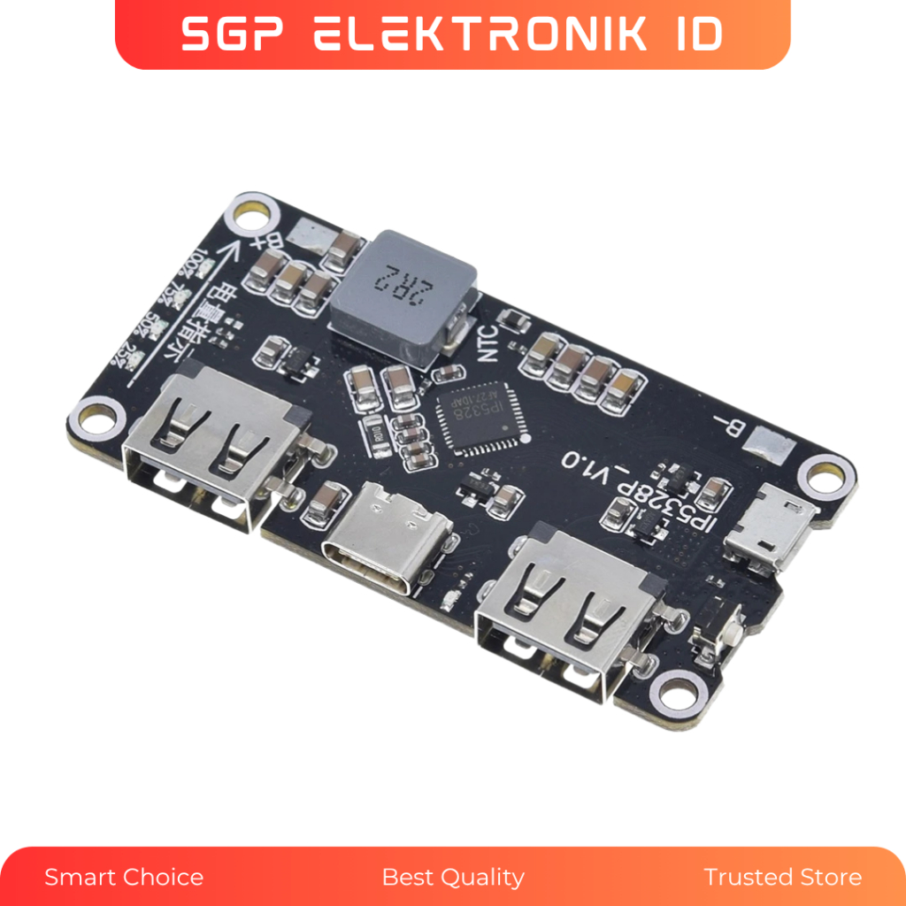 IP5328P Module Powerbank Quick Charge 2 USB Fast Charging Qualcomm QC3 Modul PB QC3.0