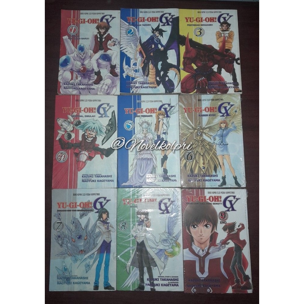 Komik Yu Gi Oh GX 1-9 Tamat
