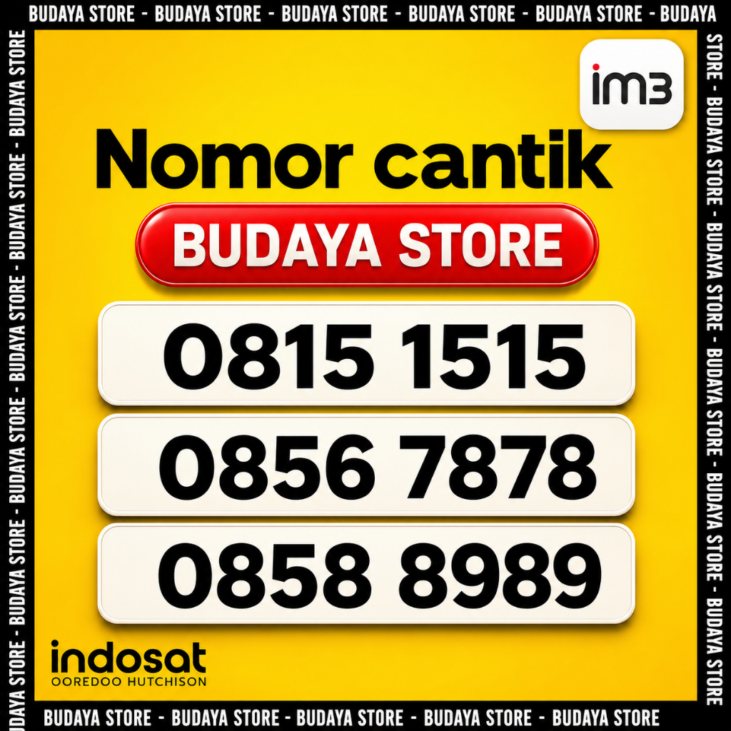 Kartu Perdana Spesial Nomor Cantik Indosat 10  11 12 digit 5G
