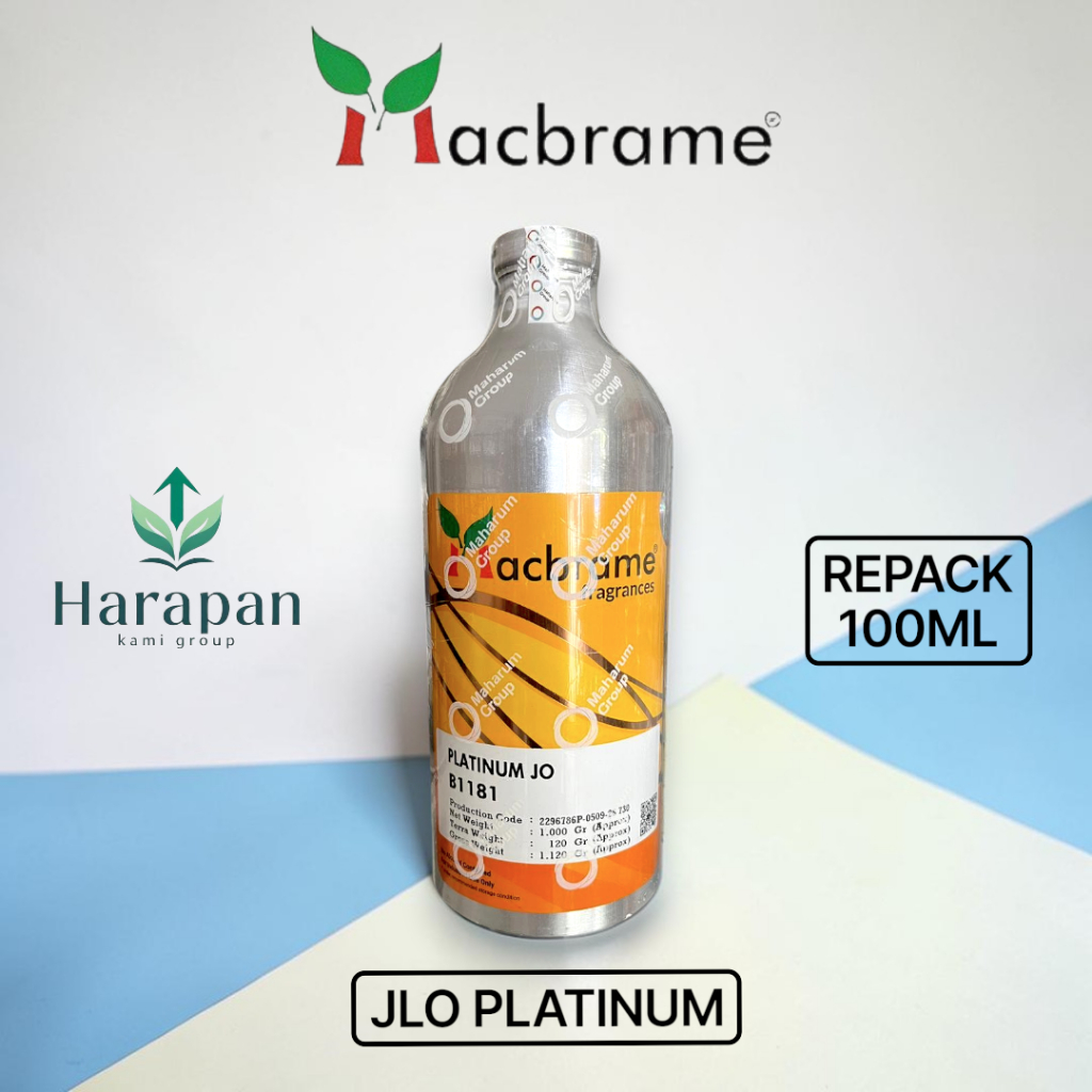 PLATINUM JO BIBIT PARFUME JLO PLATINUM BY MACBRAME REPACK 100ML