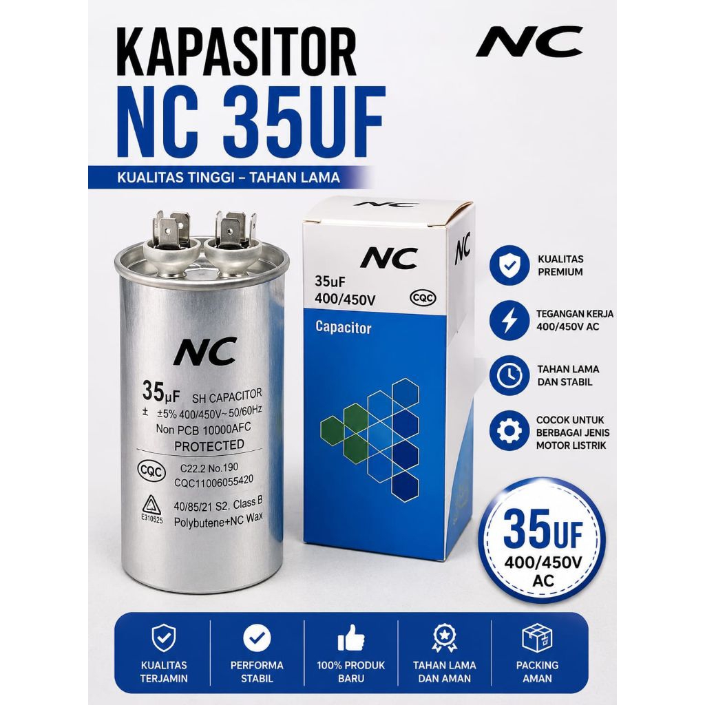 KAPASITOR NC 35UF 450V