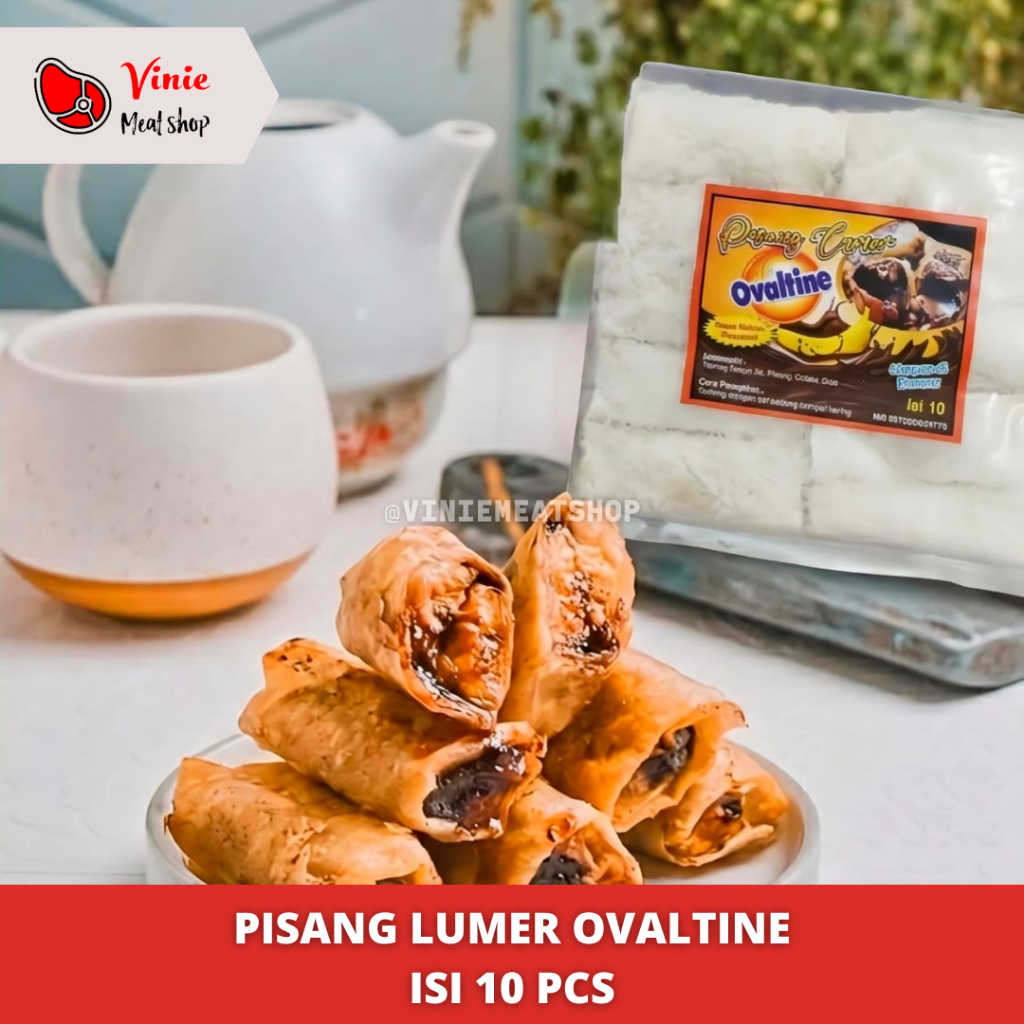 Pisang Lumer OVALTINE/MILO isi 10 pcs