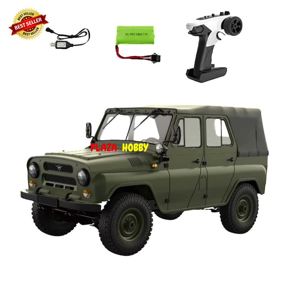 WPL C94 UAZ-469 soviet amy military vehicle 1971 official lisenced - rc car military 4WD RTR full pr
