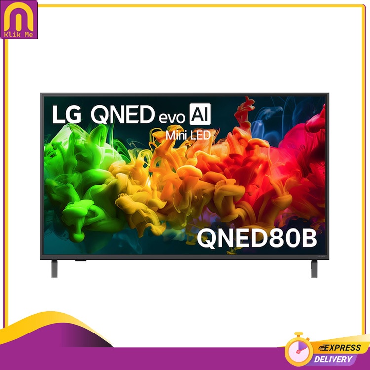 LG 65QNED80BSA 65 Inci LG QNED evo AI QNED80 Mini LED 4K 2026