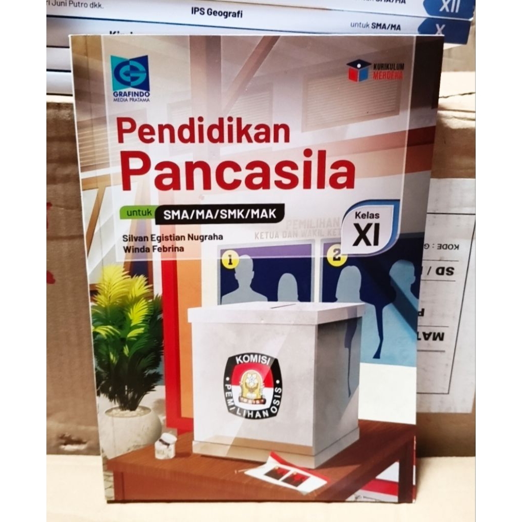 Buku Pendidikan Pancasila Kelas 11 SMA Kurikulum Merdeka Grafindo