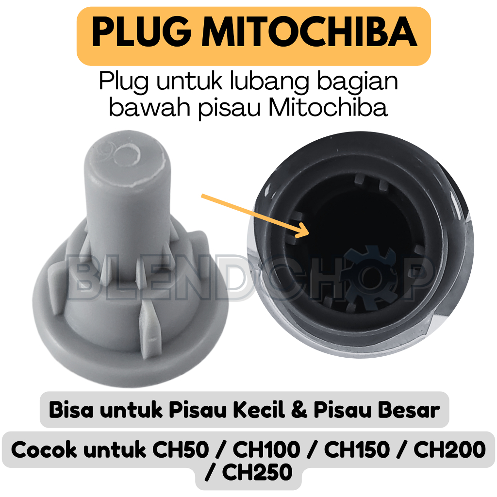 MITOCHIBA PLUG MT CH50 CH100 CH200 CH250 Konektor Pisau untuk Semua Seri CH50 CH100 CH200 CH250 - Sp