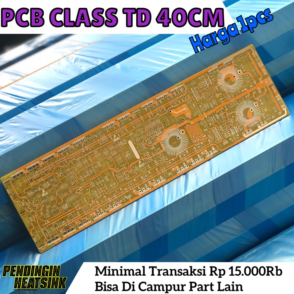 PCB TD 40CM ( Type Heatsink/ Pendingin 3U 40cm )