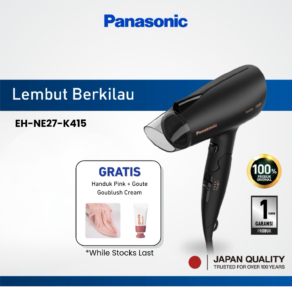 PANASONIC EH NE27 K415 HAIR DRYER