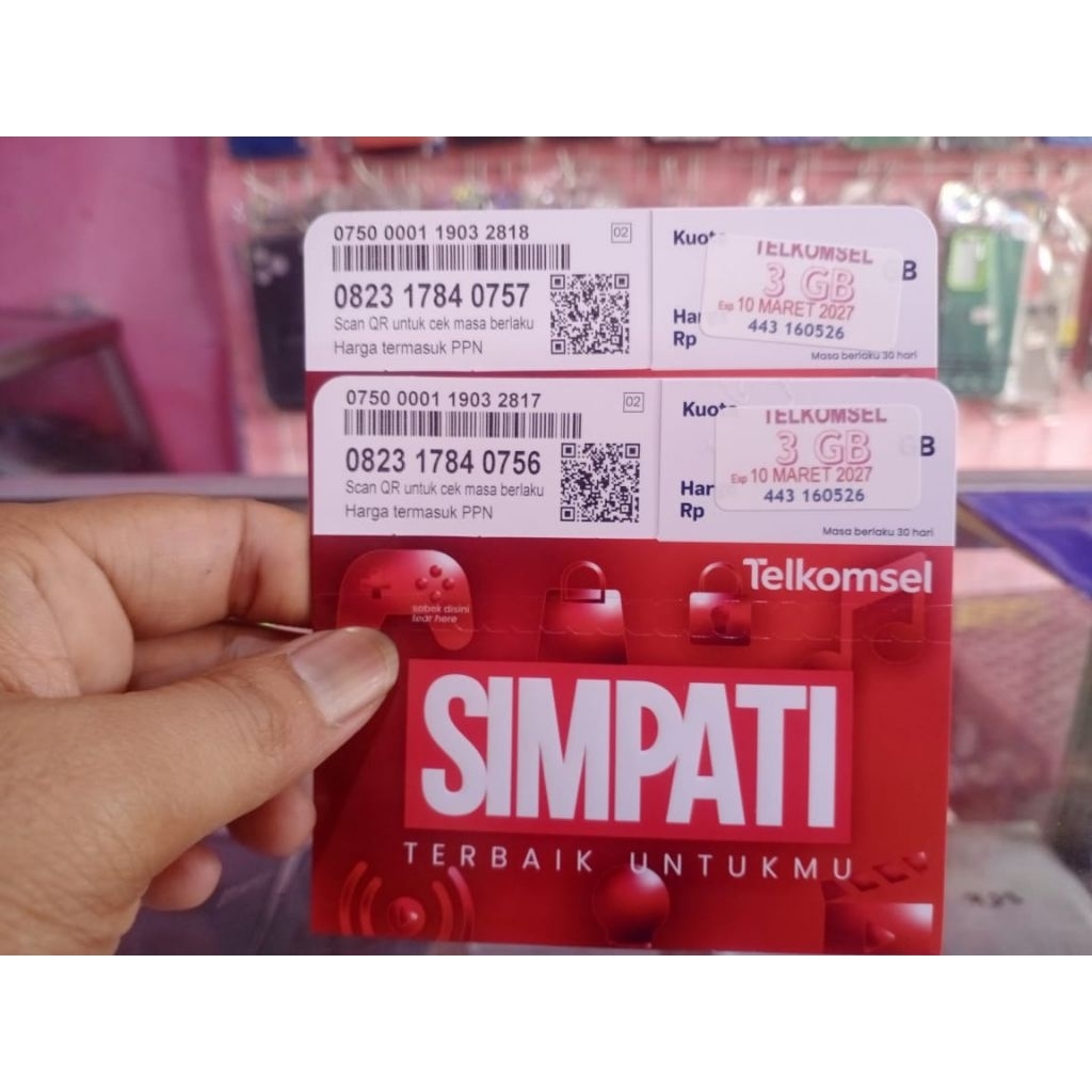 Kartu simpati kople +kuota 3gb
