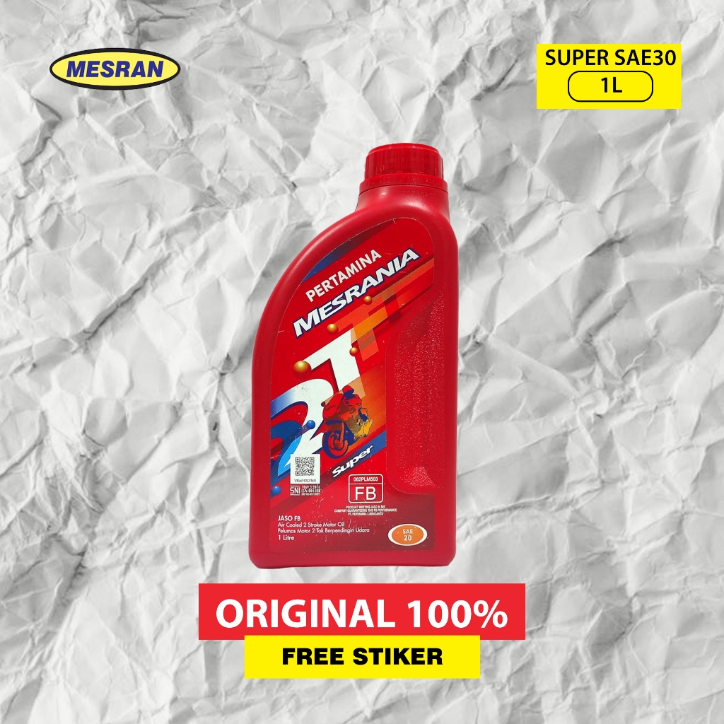 Oli Samping Mesrania Super 2T Original
