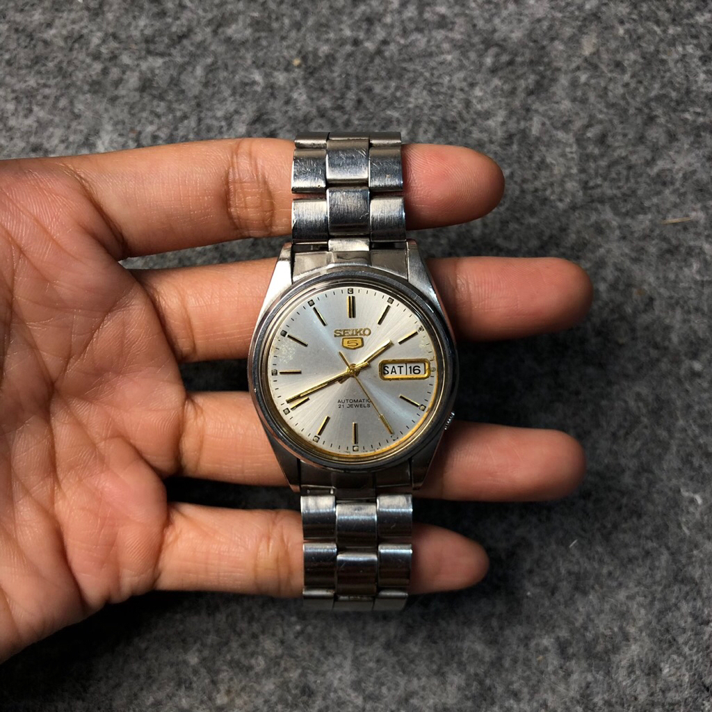 Jam seiko 5 automatic original vintage