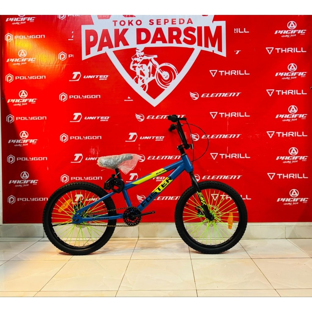 sepeda 20 BMX Foster rem cakram ban kecil sepeda anak murah