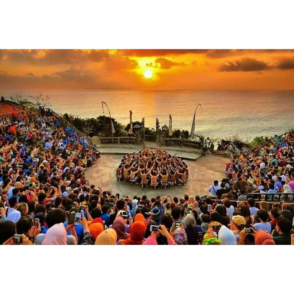 E-Tiket Tari Kecak dan Api Uluwatu Bali - Pertunjukan Sunset Ikonik Pura Uluwatu