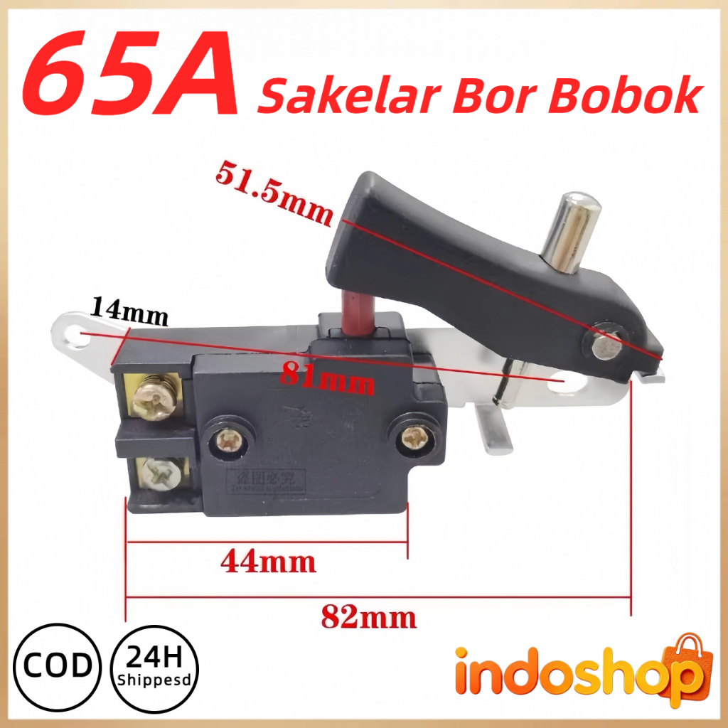 Saklar Mesin Bor Bobok PH65A Skakel Demolition Hammer Jack Hammer Hitachi Hikoki Saklar On Off Suku 