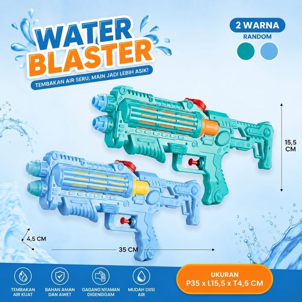1289 Mainan Pistol Air Anak / Mainan Pistol Air mini / Mainan Kolam Renang Anak Anak / Mainan Mandi 