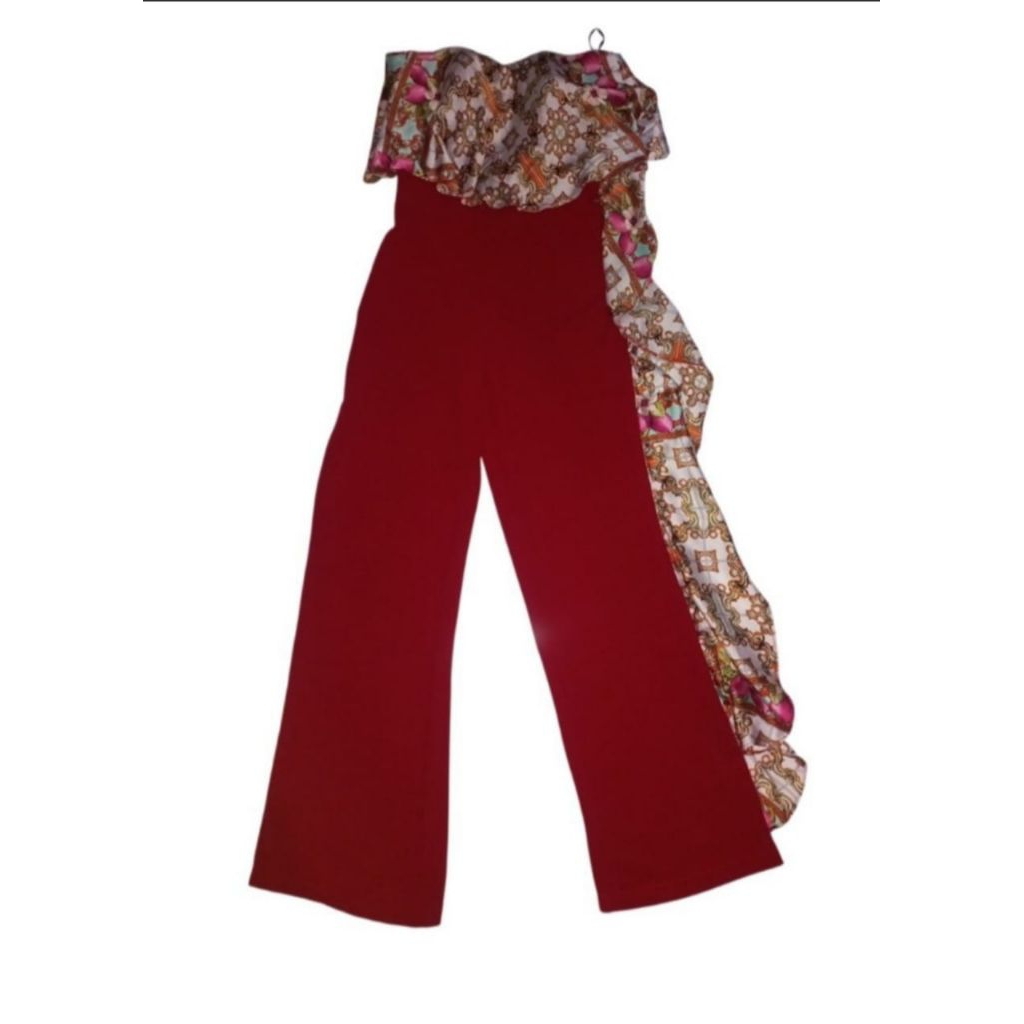 Jumpsuit Poise24 merah