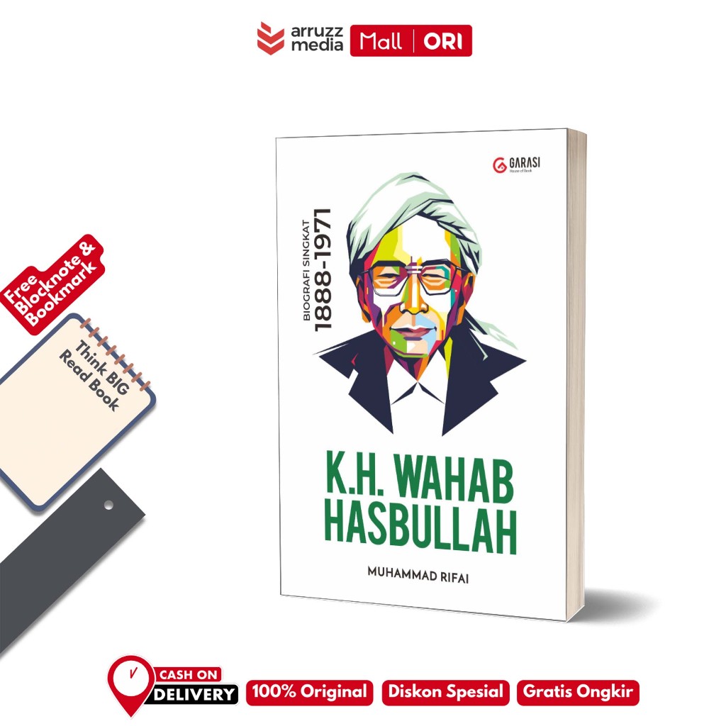 Arruzzmediastore Buku Biografi KH. Wahab Hasbullah 1888-1971