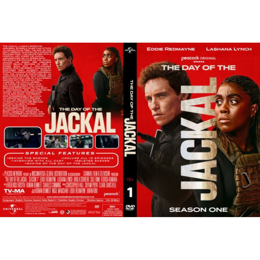 Kaset Film The day of The Jackal Season 1 (2disc/end)