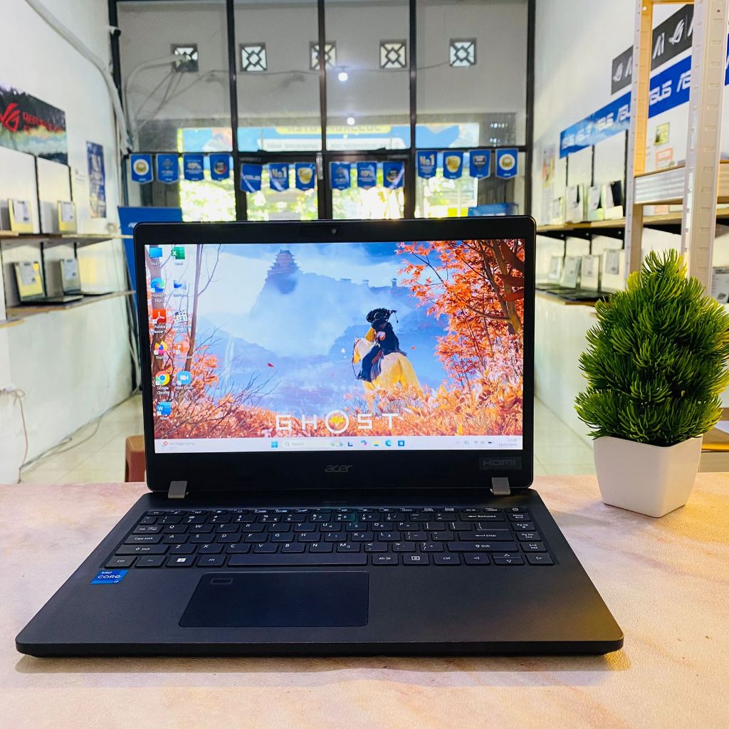DIjual Laptop ACER TRAVELMATE P214/ Laptop Core i7-1165G7/ Ram 8GB/SSD 512GB NVMe/ Laptop Terlaris