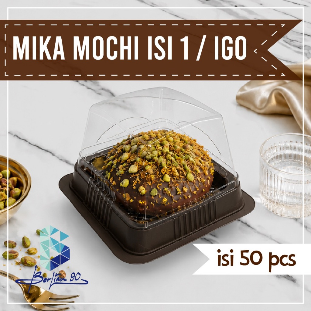 Mika Mochi Daifuku 50 SET / Mika Mochi Satuan / Tray Mochi Daifuku / Mika Mochi Ichigo / Mika IGO 1