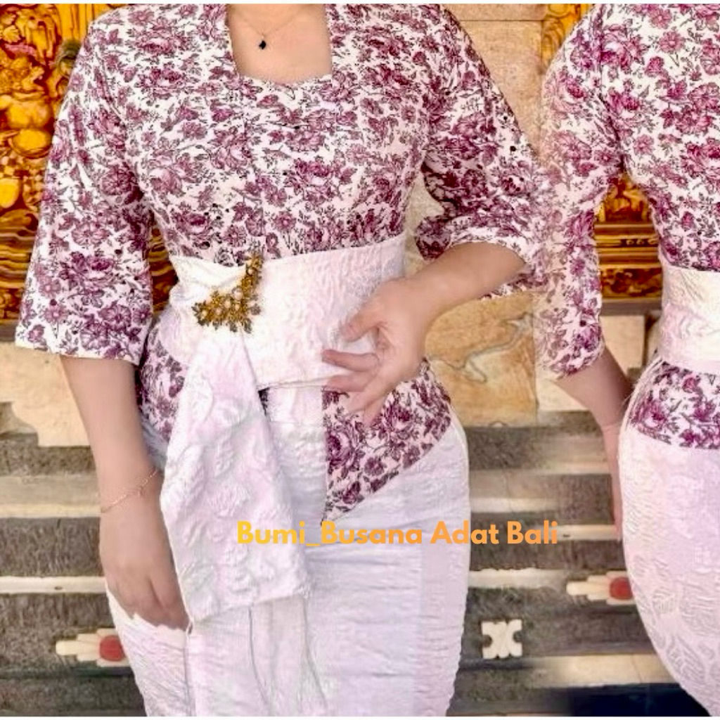 KEBAYA STRAIT LENGAN LONCENG ADELA | KEBAYA BALI | KEBAYA BALI KONDANGAN | ATASAN BALI | KEBAYA BALI