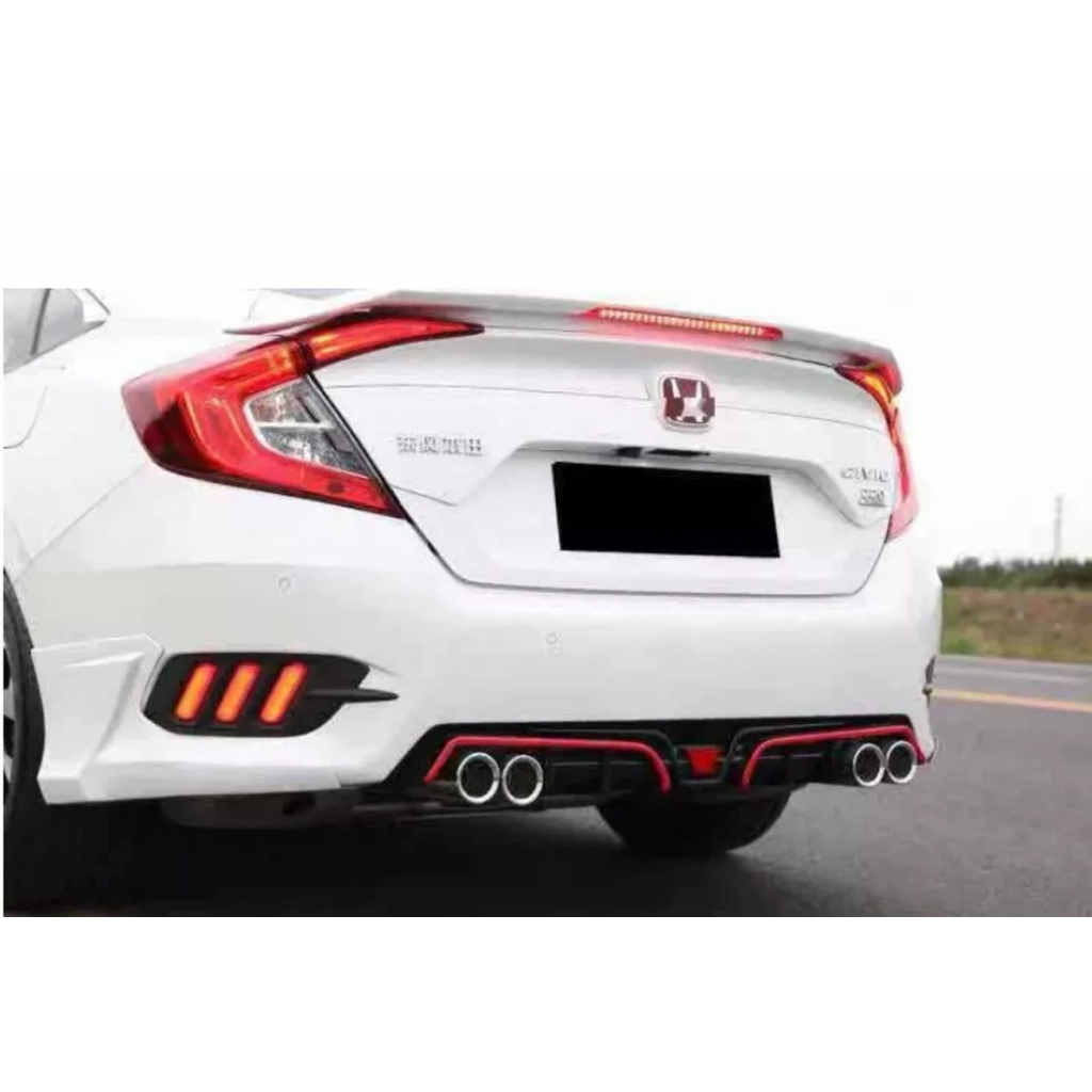 Diffuser civic turbo sedan
