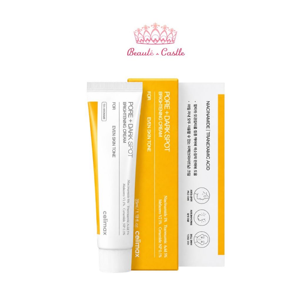CELIMAX Pore + Dark Spot Brightening Cream (35ml) / Celimax Dark Spot Cream / Celimax Cream / Dark