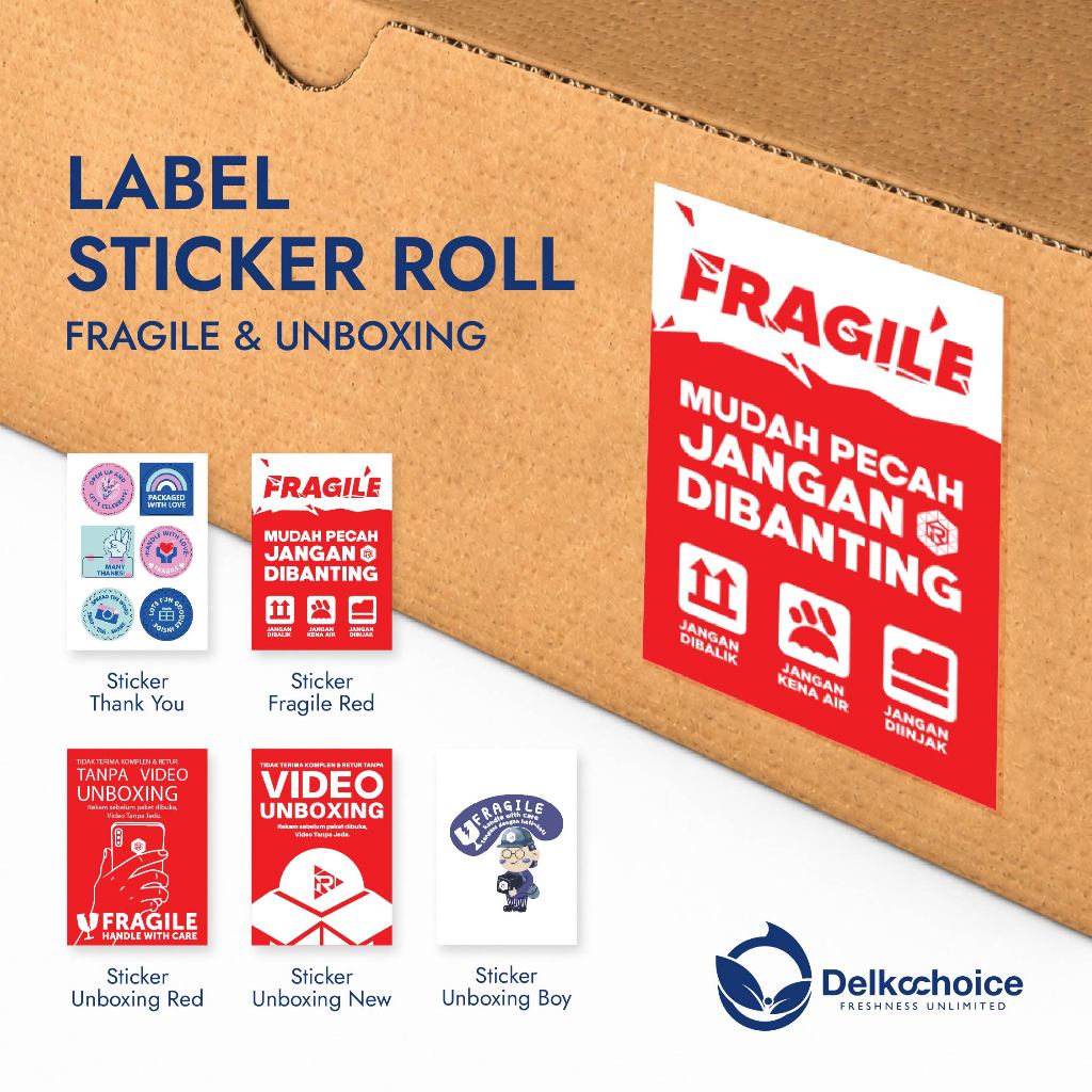 Lakban Fragile Unboxing 45mm x 72y | Lakban Video Unboxing Online Shop