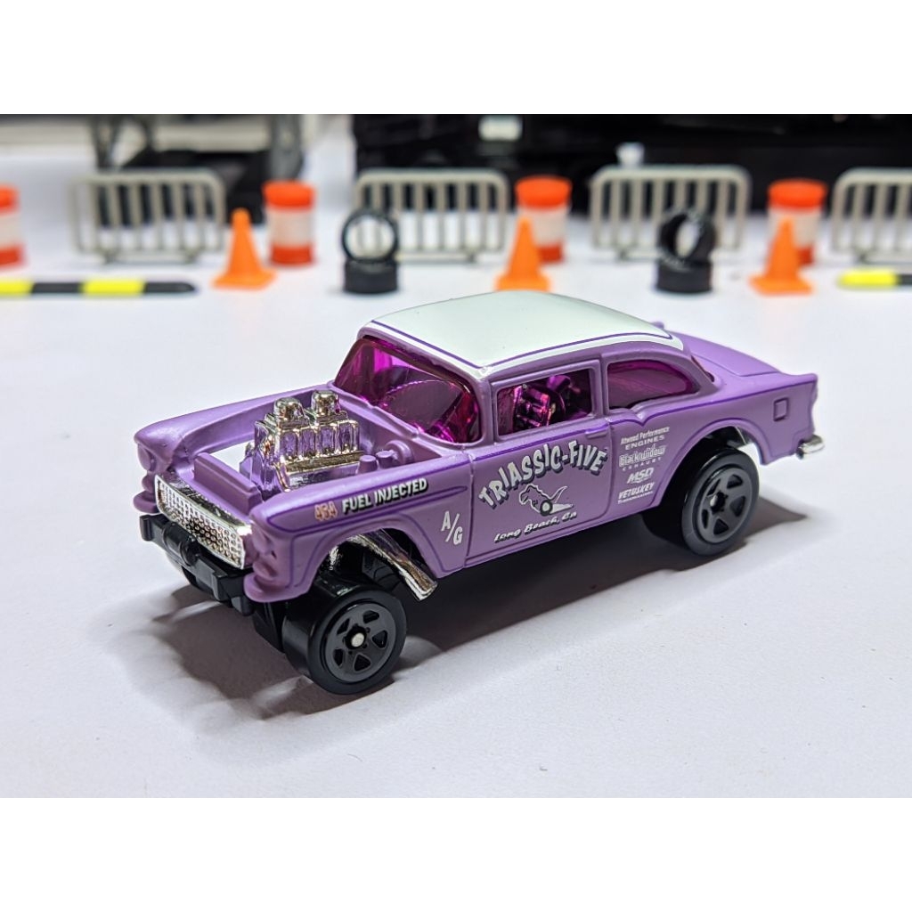 Hotwheels Loose Chevy Bel Air Gasser Ungu