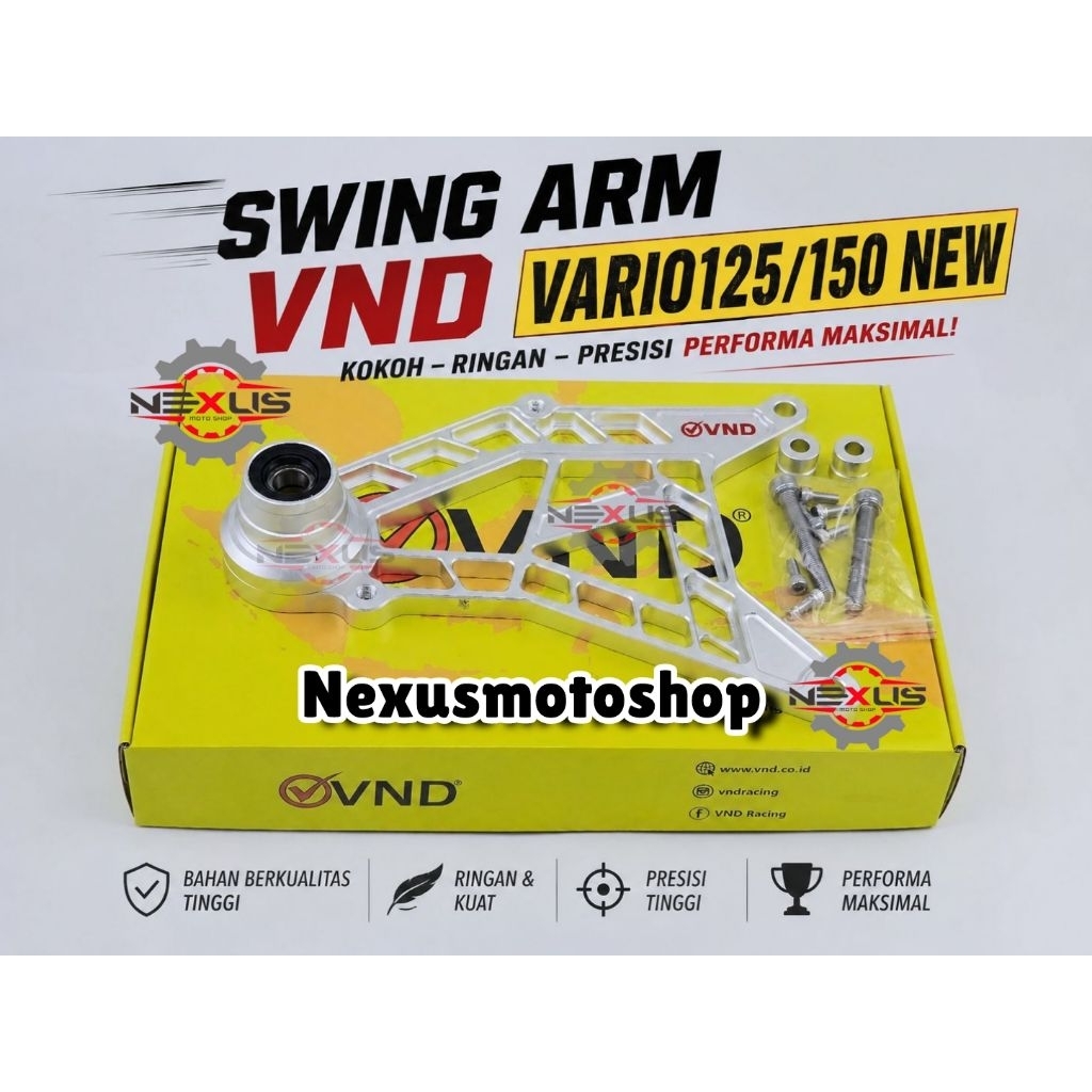 Swing Arm VND vario 150 /125 New lengan ayun vario 125 kzr arm vario 125 / 150 new swing arm vnd cnc