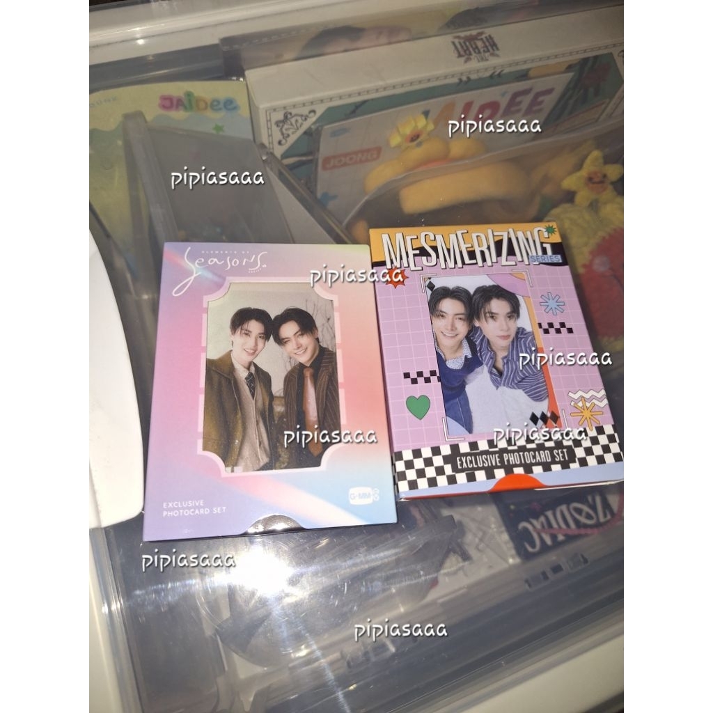 pc photocard joongdunk jd blooming mesmerizing elements of seasons gmmtv merch handmirror