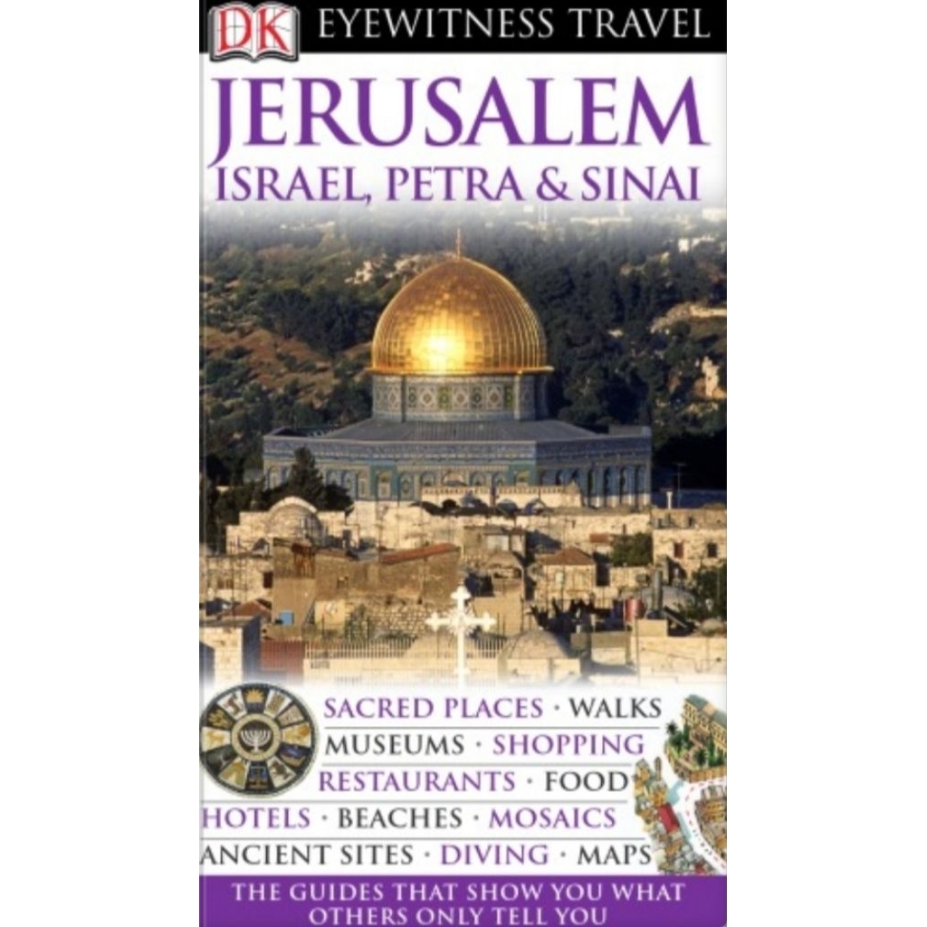 Buku Jerusalem Israel Petra & Sinai