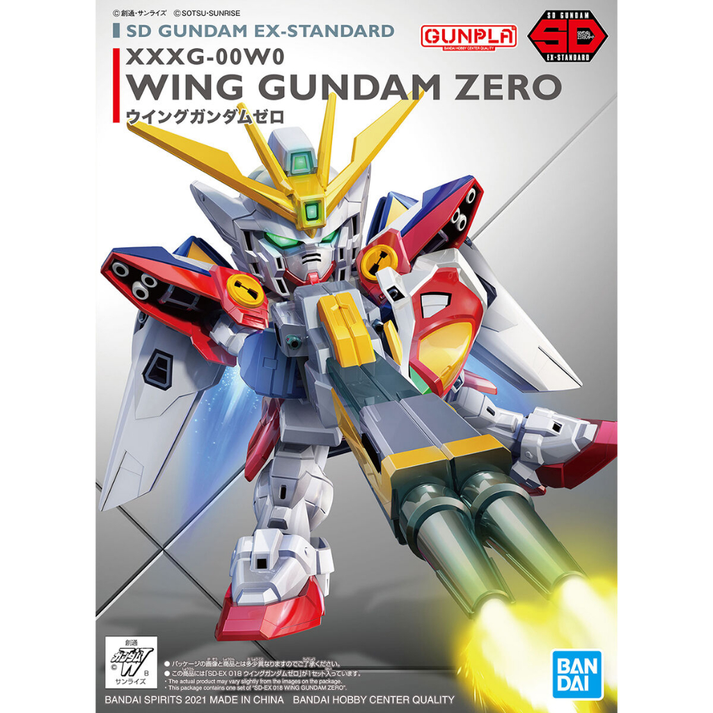 SD Gundam EX Standard Wing Gundam Zero Bandai