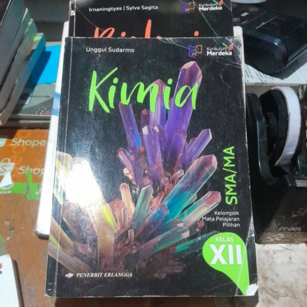 BUKU KIMIA SMA KELAS XII/12/3 KURIKULUM MERDEKA PENERBIT ERLANGGA