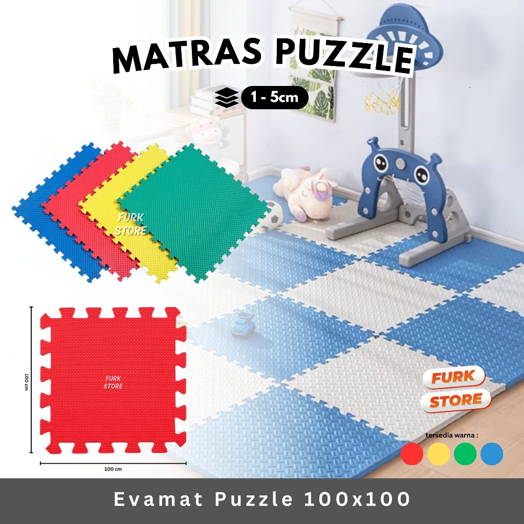 EVA05 Matras Puzzle – Matras Puzzle EVA | Matras Lantai Olahraga | Matras Evamat Tebal