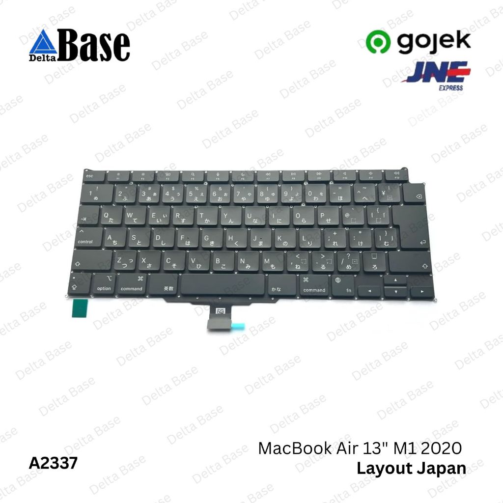 Keyboard MacBook Air 13" M1 A2337 2020 Layout Japan