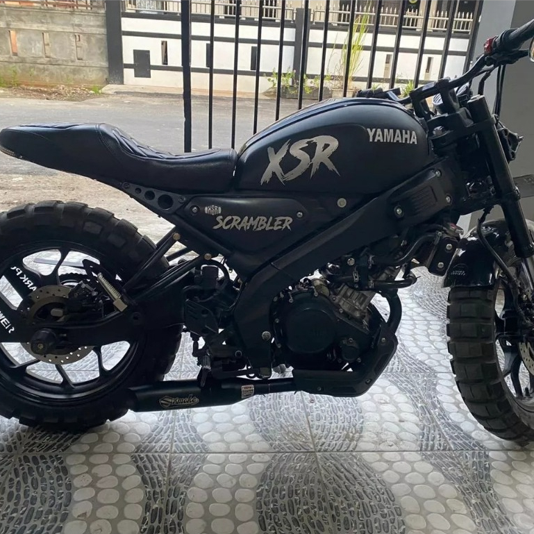 Knalpot Yamaha XSR 155 - Knalpot XSR 155 Full System by Smoke Muffler