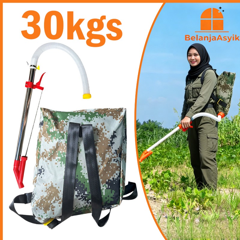 30kg Alat Pupuk Padat Organik Alat Tabur Pupuk Padat Kwalitas Bagus Alat Pemupuk Alat Pupuk Jagung A