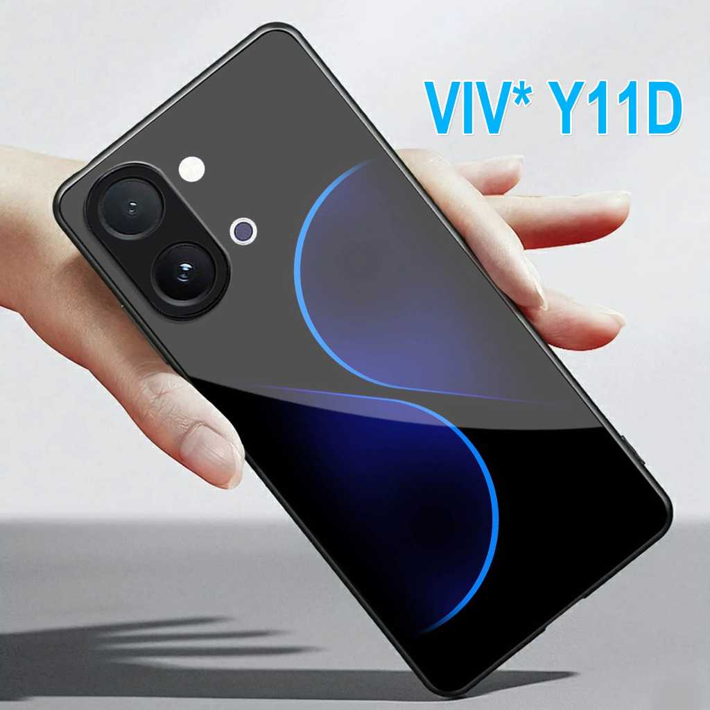 SoftCase Glass Kaca VIVO Y11D-VIVO Y11D - Casing HP  VIVO Y11D-VIVO Y11D - N208