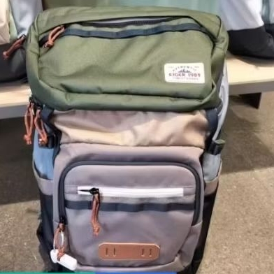 Tas Ransel Eiger Weekender Pack 22L berwarna hijau