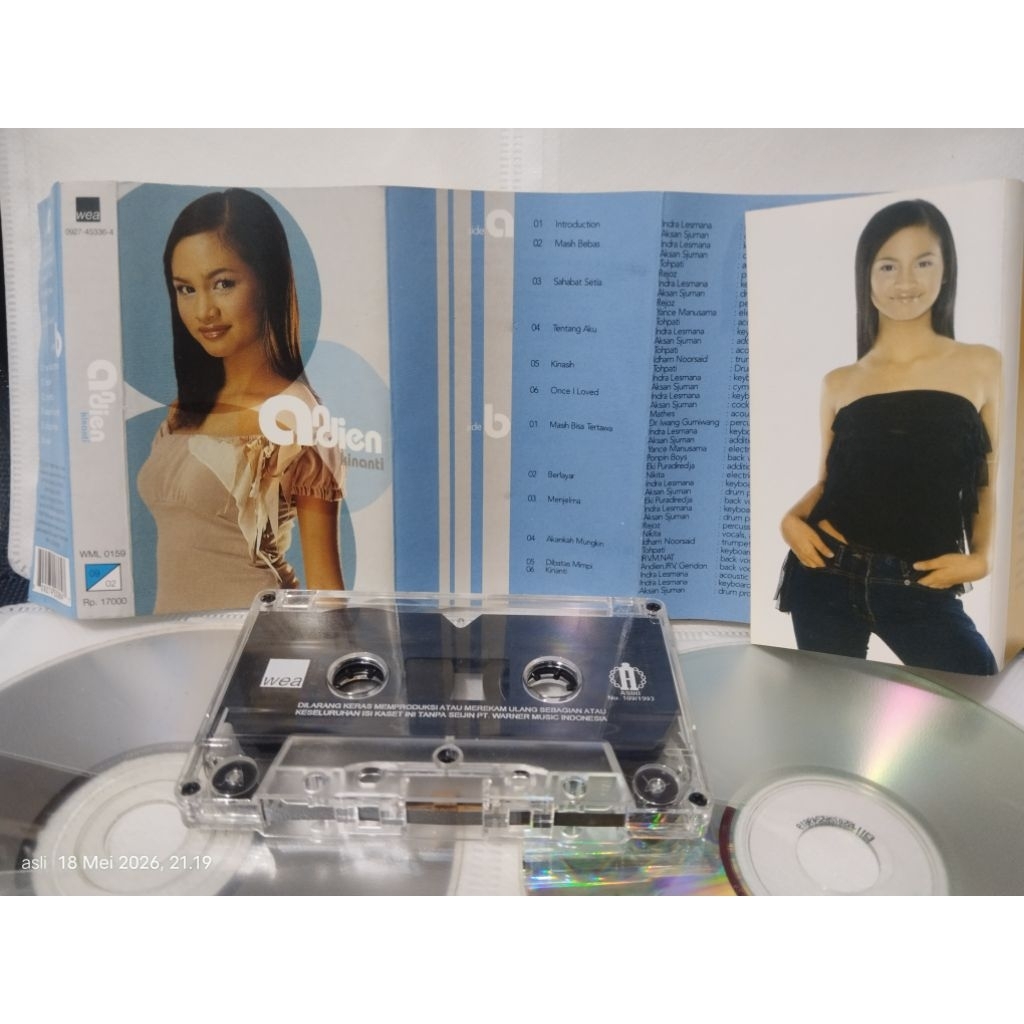 kaset pita Andien _ Kinanti