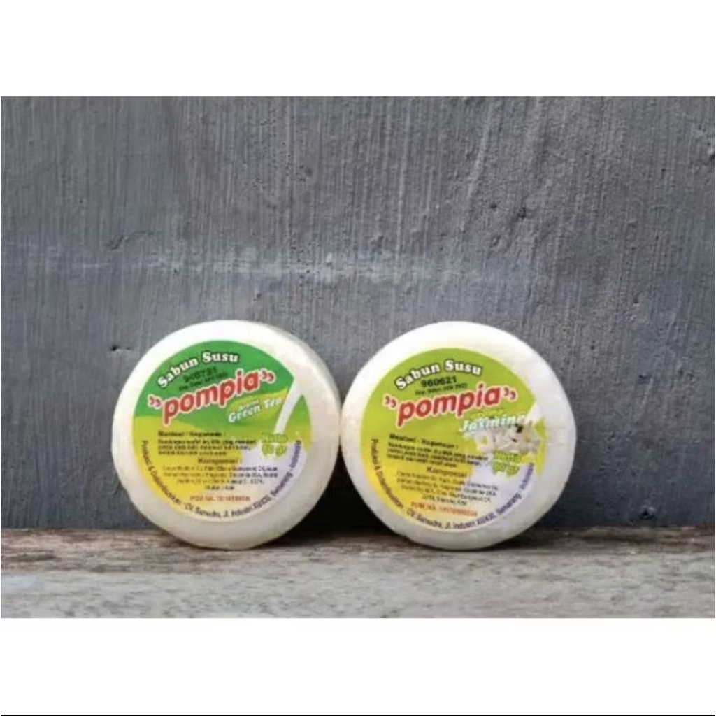 Sabun Susu POMPIA Jasmine & Green Tea