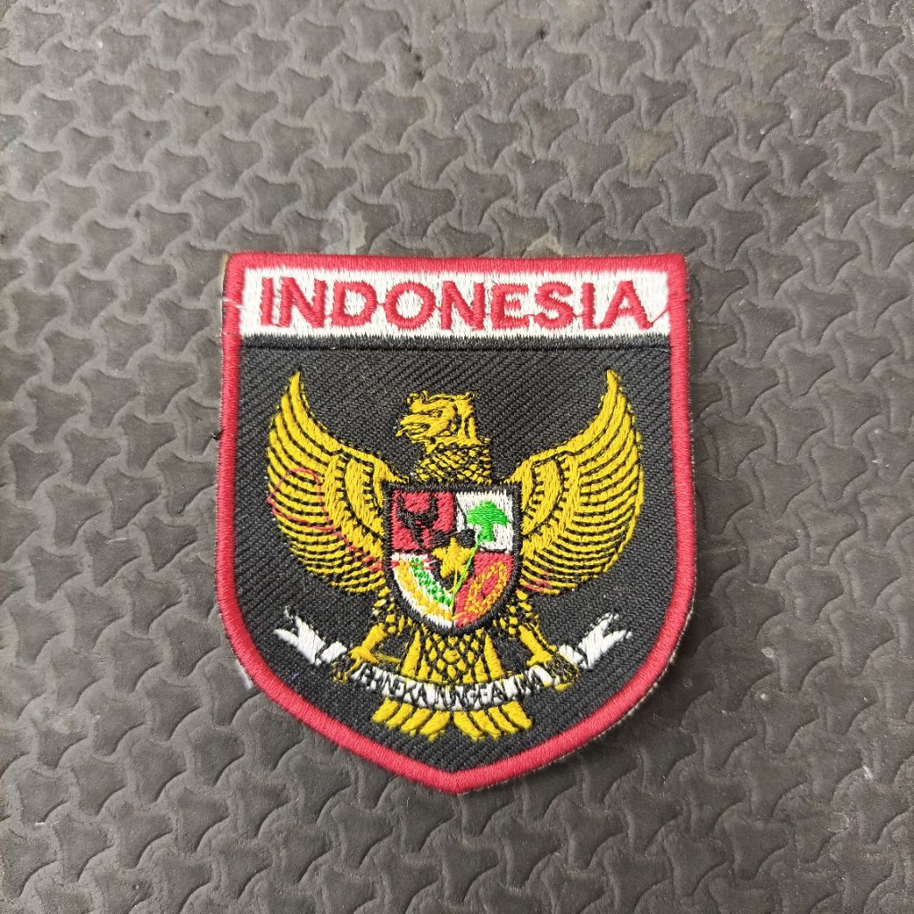 LOGO BORDIR GARUDA INDONESIA PERISAI / BORDIR LOGO GARUDA INDONESIA / LOGO GARUDA PERISAI MURAH