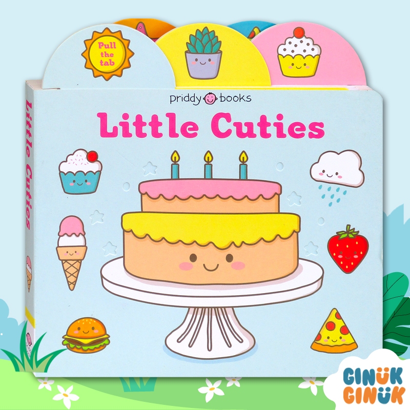 Priddy Books Little Cuties with Pull Tabs Surprise Board Book