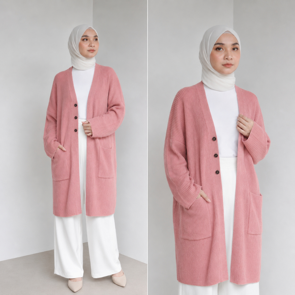 BELLE CARDY KANCING / LONG CARDY RAJUT / OUTER CARDY KOREAN STYLE